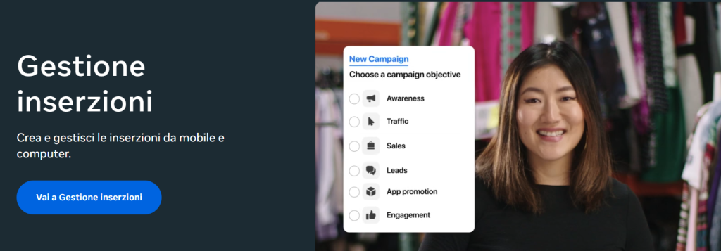 Meta Advantage+ for AI Marketing Homepage